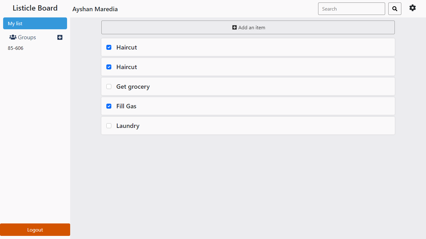 project screenshot